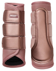 Equestrian Stockholm Mesh Brushing Boots in Midsummer Blush