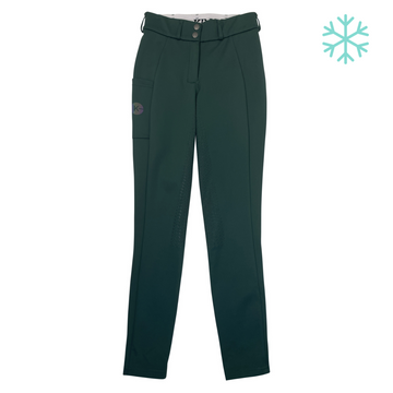 Kingsland 'Kornelia' Full Grip Winter Breeches in Green Ponderrosa