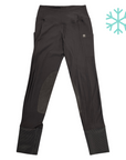 Botori 'G4' Fleece Riding Tights in Black - Women's Medium