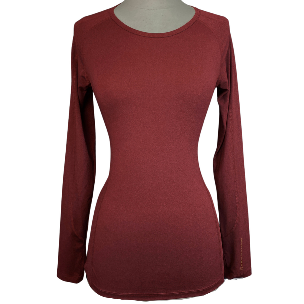 Noble Outfitters 'Mariah' Long Sleeve Shirt in Garnet