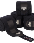 LeMieux Loire Satin Polo Wraps in Black