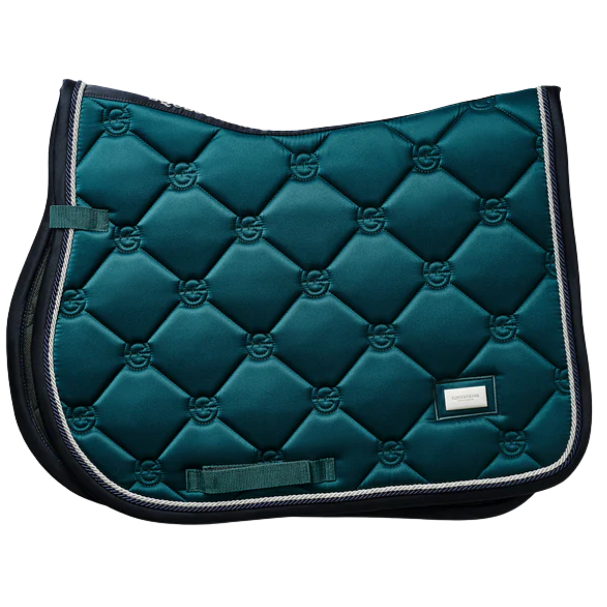 Equestrian Stockholm Jump Saddle Pad in Emerald 