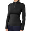 Equestrian Stockholm 'Air Breeze' Sunshirt in Black