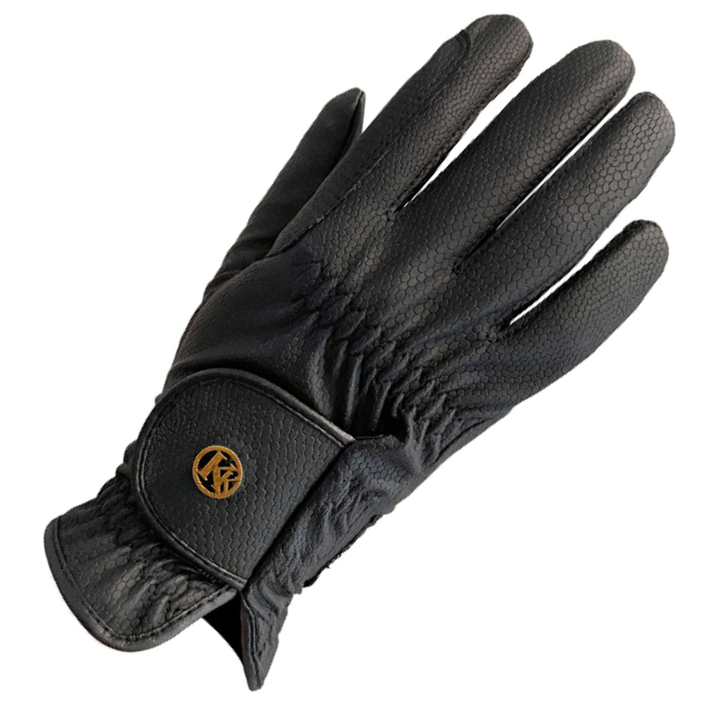 Kunkle Premium Show Gloves in Black - Women's 6