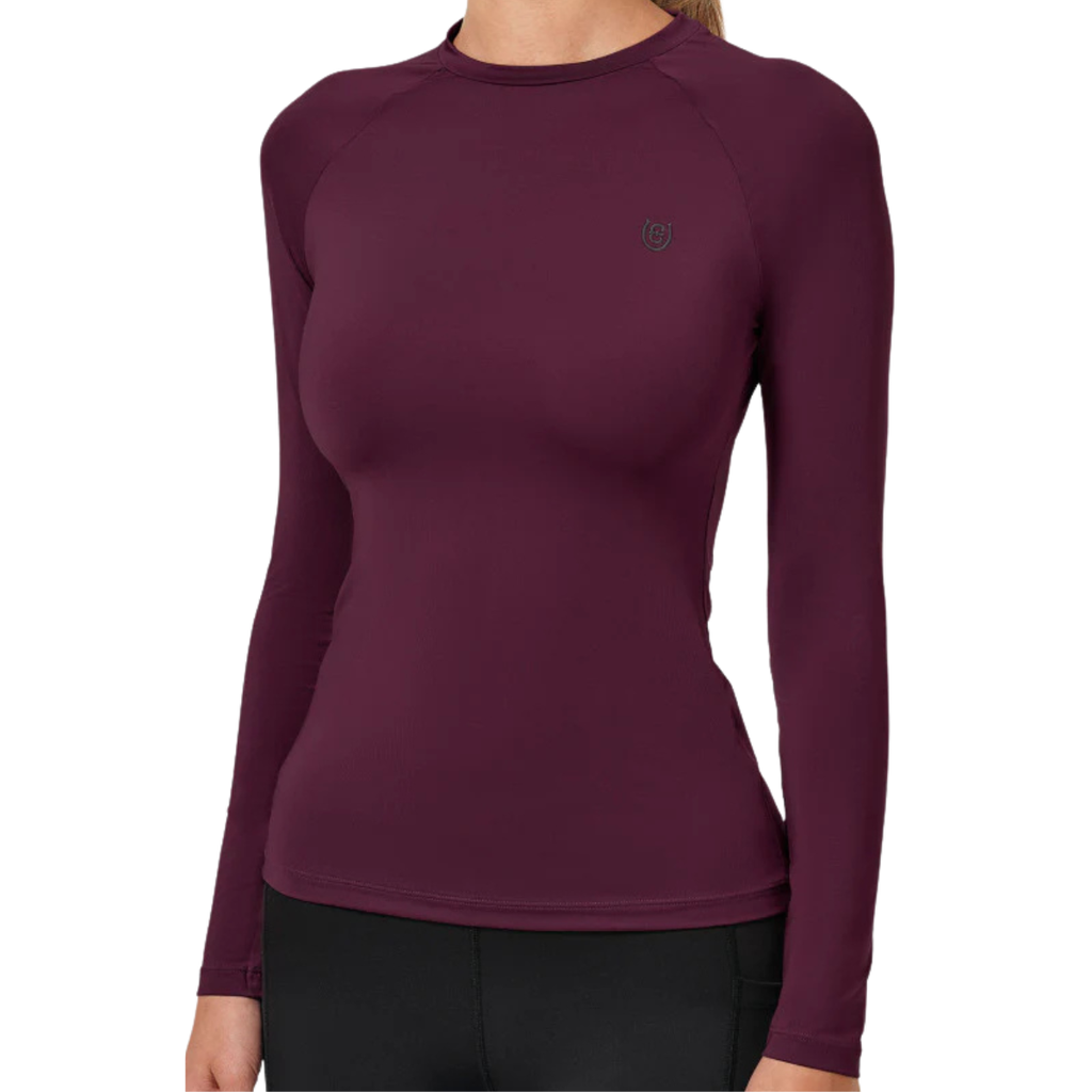 Equestrian Stockholm 'Dynamic' Base Layer in Purple Night