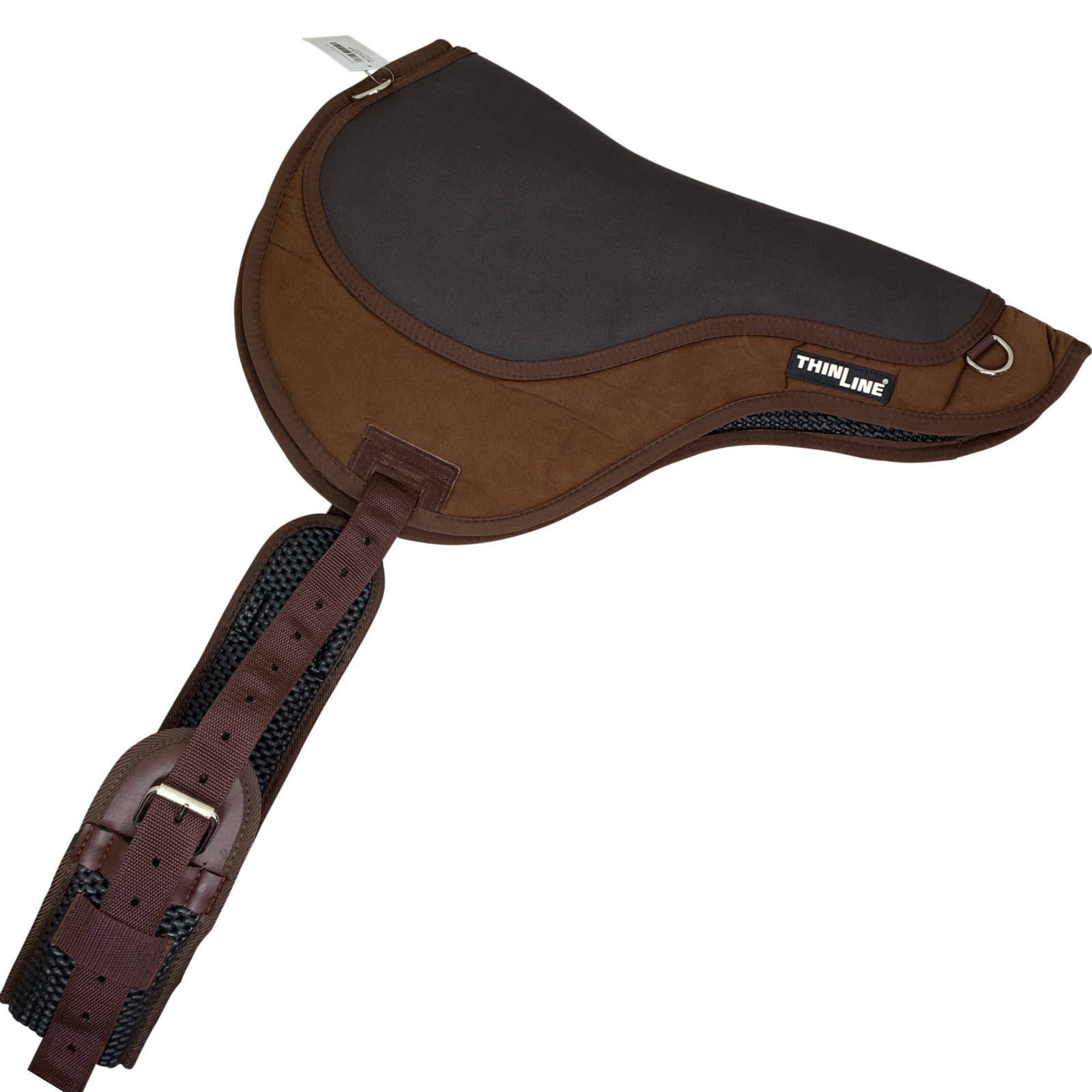 Thinline Bareback Pad in Brown - One Size