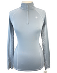 Ariat Tek Cold Series Baselayer in Grey Ice - Women's Medium