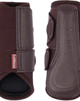 LeMieux 'Arika' Mesh Brushing Boots in Damson