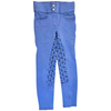 Horze Full Seat Grip Riding Breeches in Periwinkle 