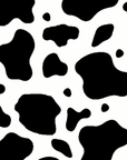 Essex Classics Talent Yarn Long Sleeve Show Shirt in White/Cow Print - Women's Medium