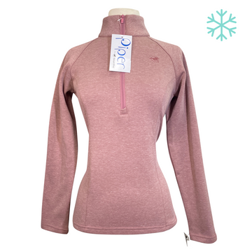 Piper SmartCore Fleece 1/4 Zip Top in Mauve