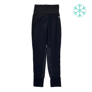 For Horses Junie Grip Thermal Tight in Black 