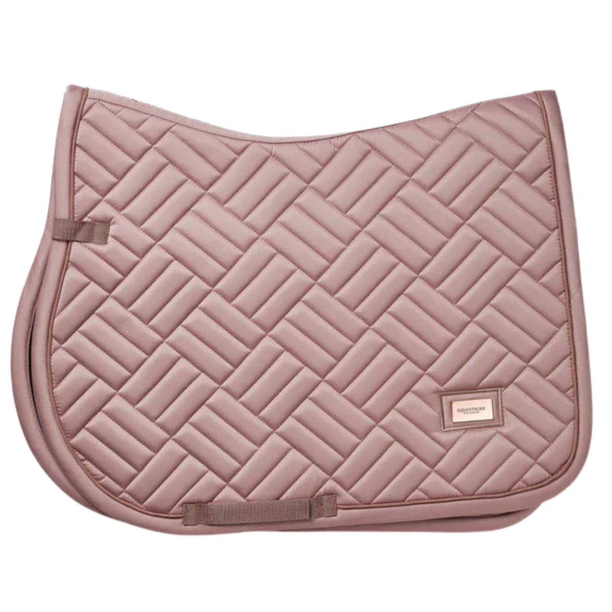 Equestrian Stockholm Modern Jump Saddle Pad in Midsummer Blush