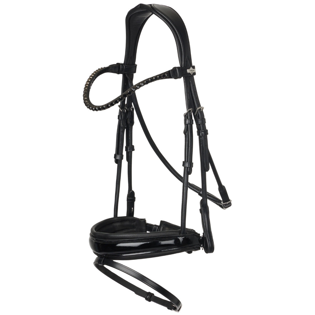 LeMieux 'Kudos' Patent Dressage Bridle in Black