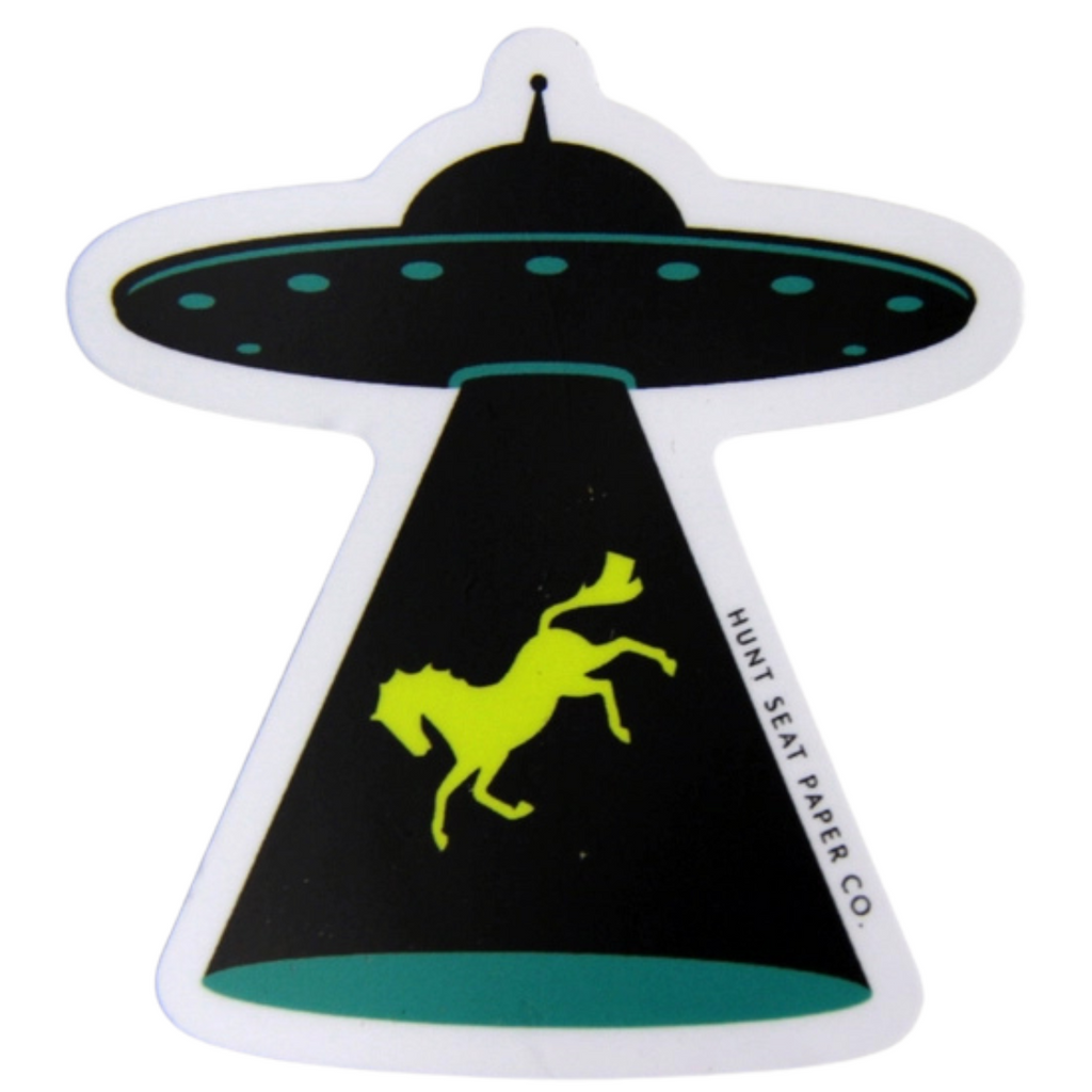 Hunt Seat Paper Co. 'Horse Abduction' Sticker