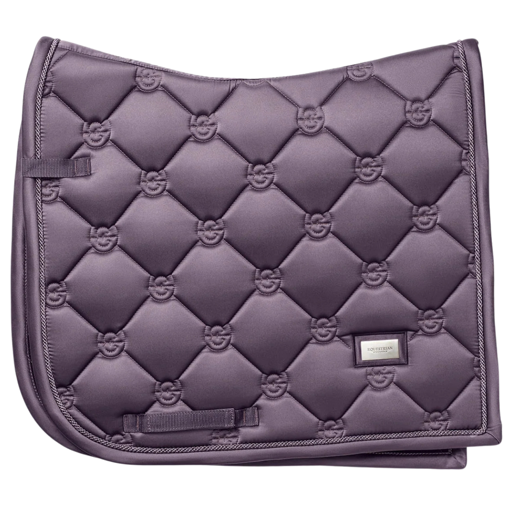 Equestrian Stockholm Dressage Saddle Pad in Dark Violet