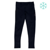 Free Ride Equestrian 'Lux' Hybrid Breeches in Black - Women's Large