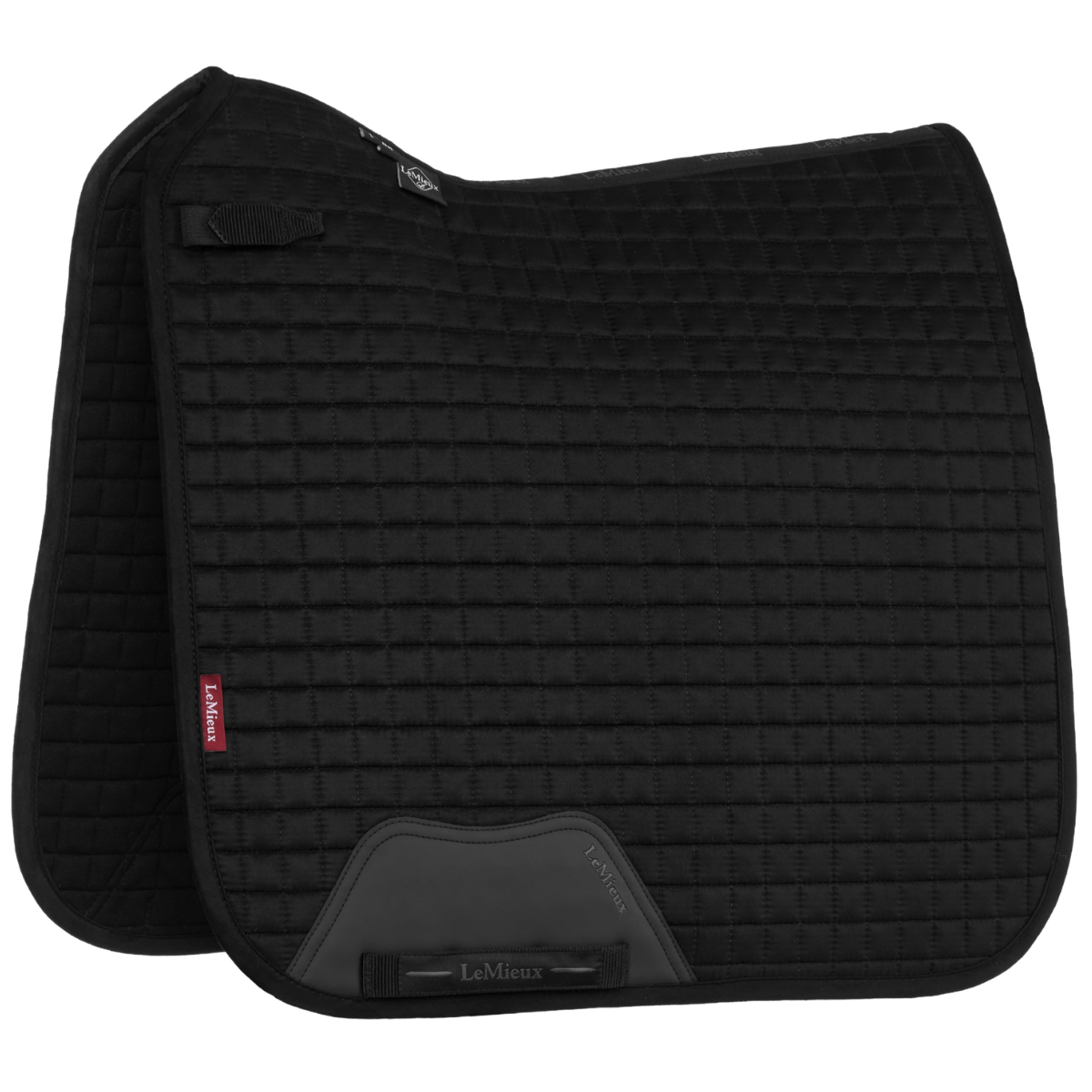 LeMieux Suede Dressage Pad in Black