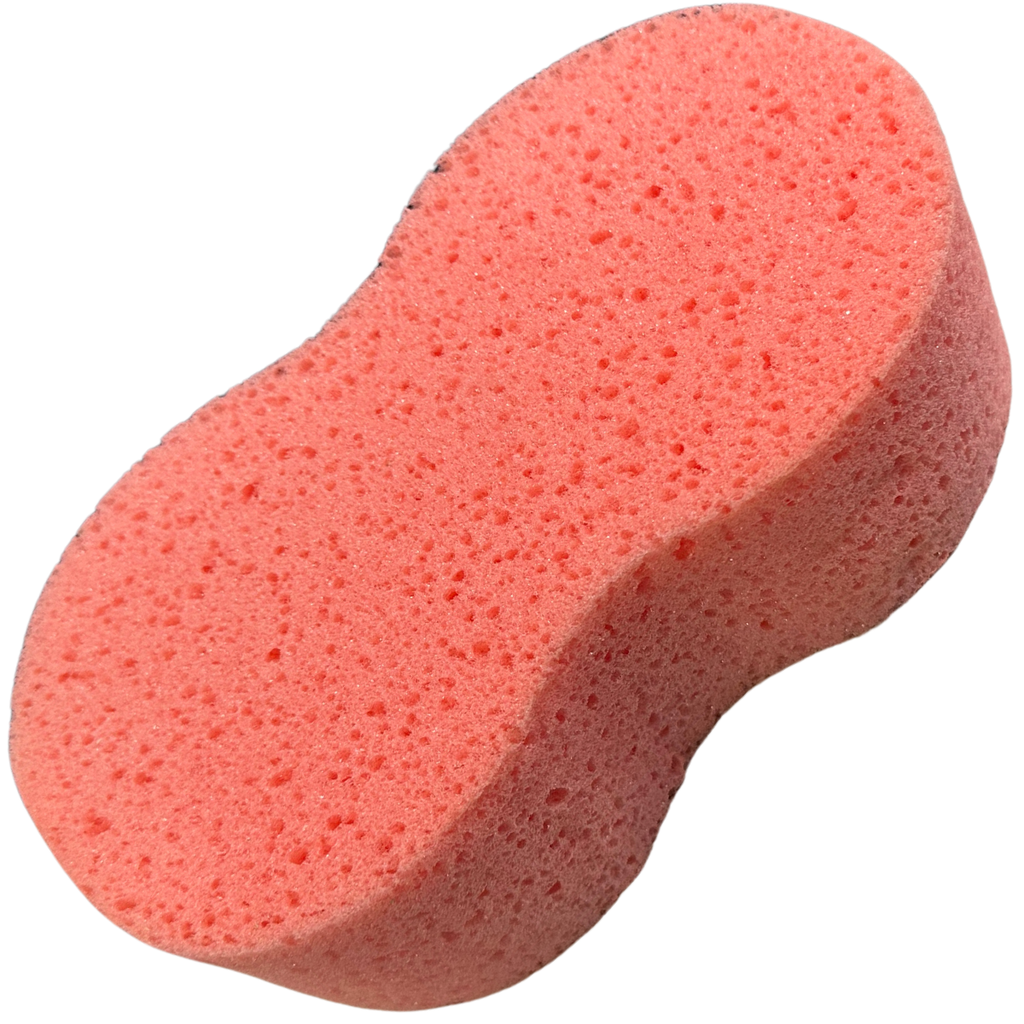 Poly Dog Bone Shaped Sponge in Red
