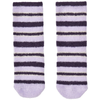 LeMieux Mini 'Sabrina' Stripe Fluffy Socks in Lilac