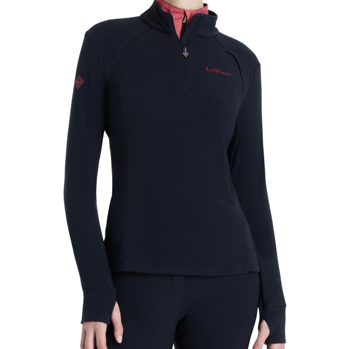 LeMieux 'Frances' Quarter Zip in Navy