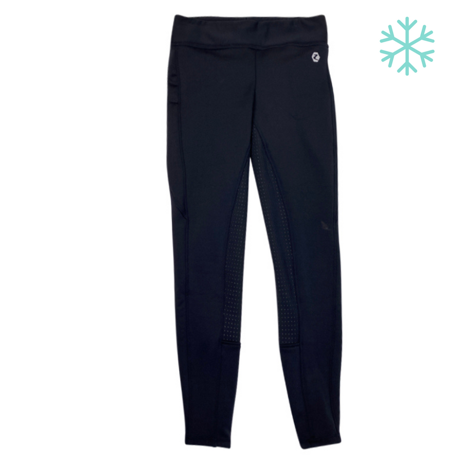 Horze Full Grip Winter Tights in Black