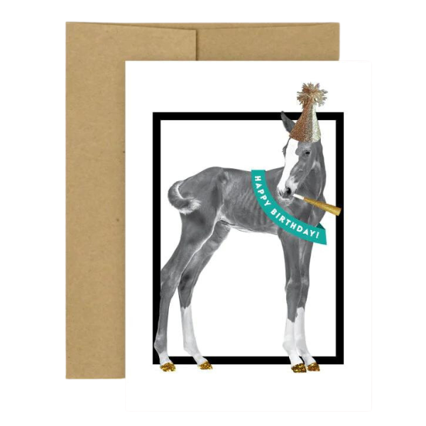 Hunt Seat Paper Co. "Happy Birthday Foal" Card