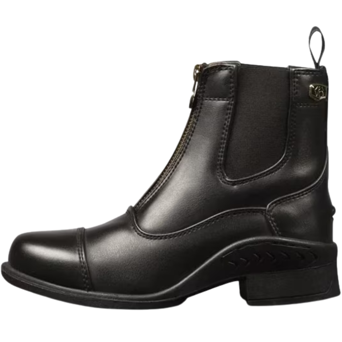 Ovation 'Quantum Zip' Paddock Boots in Black