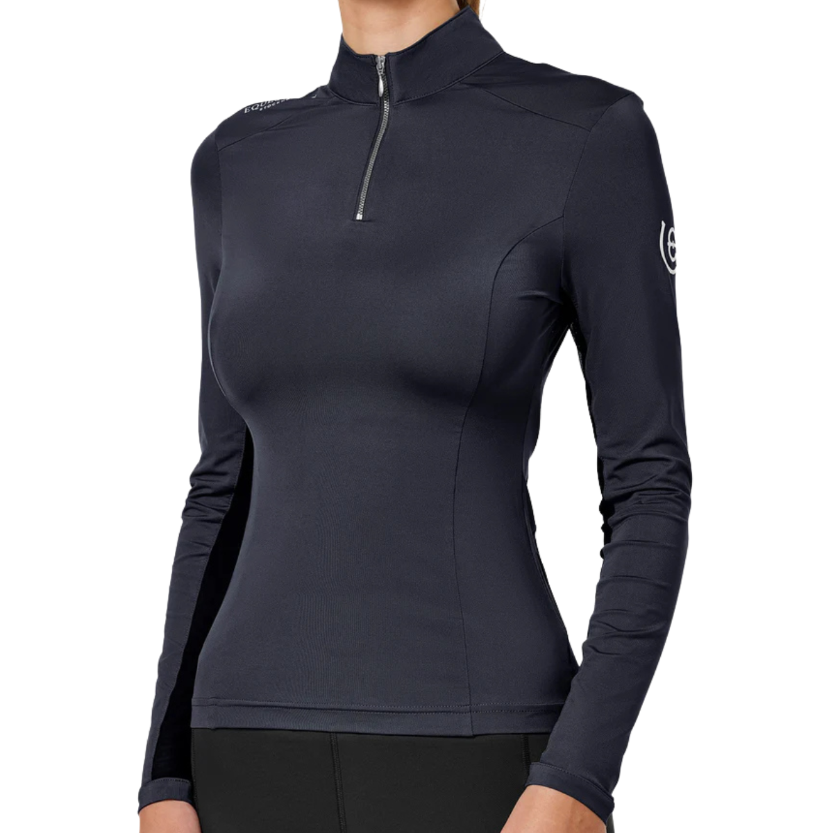 Equestrian Stockholm 'Air Breeze' Sunshirt in Midnight Blue