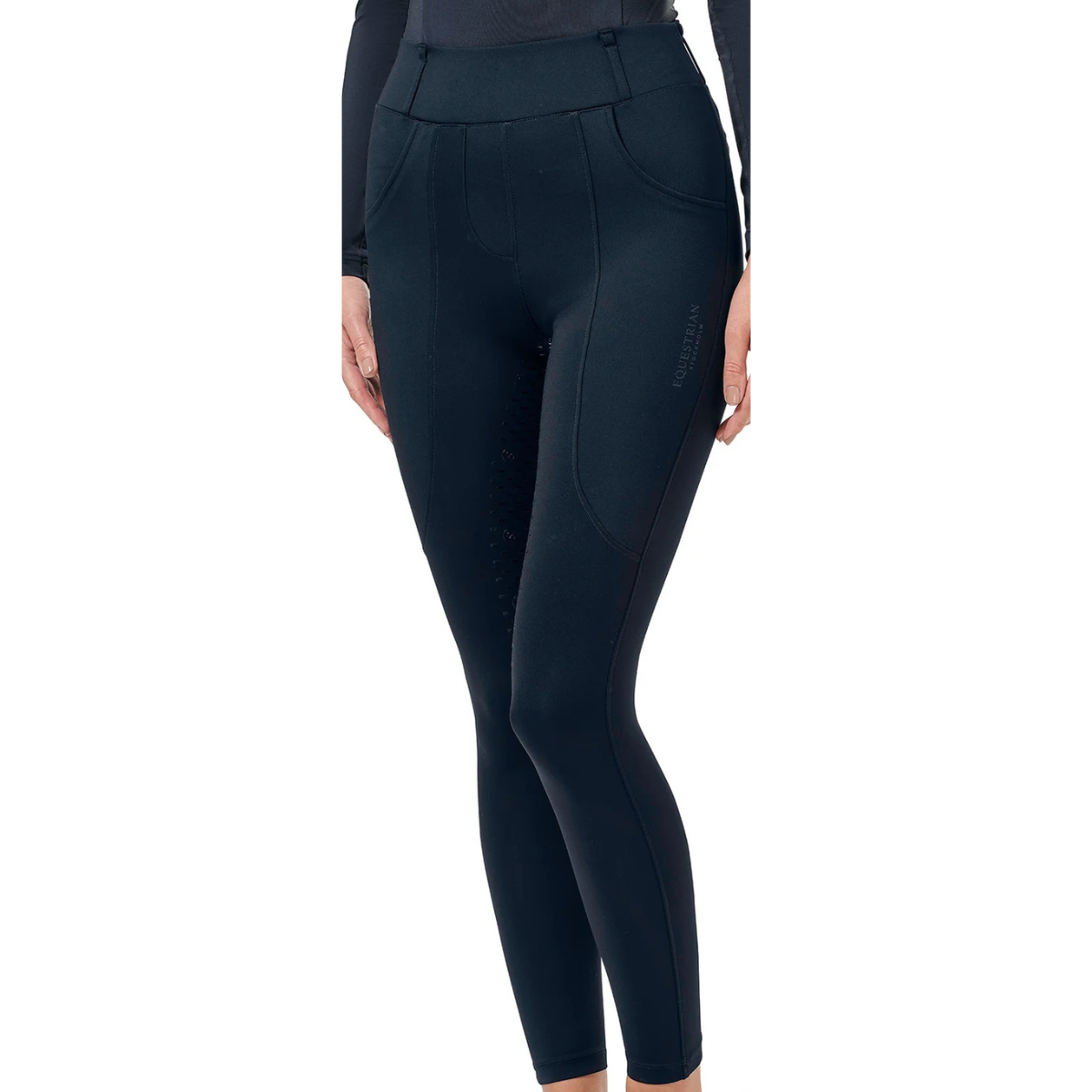 Equestrian Stockholm Jump Supreme Compression Breeches in Royal Classic