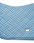 Equestrian Stockholm Dressage Saddle Pad in Modern Midsummer Blue