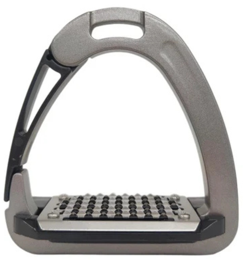TuffRider Tech Safety Stirrups in Silver