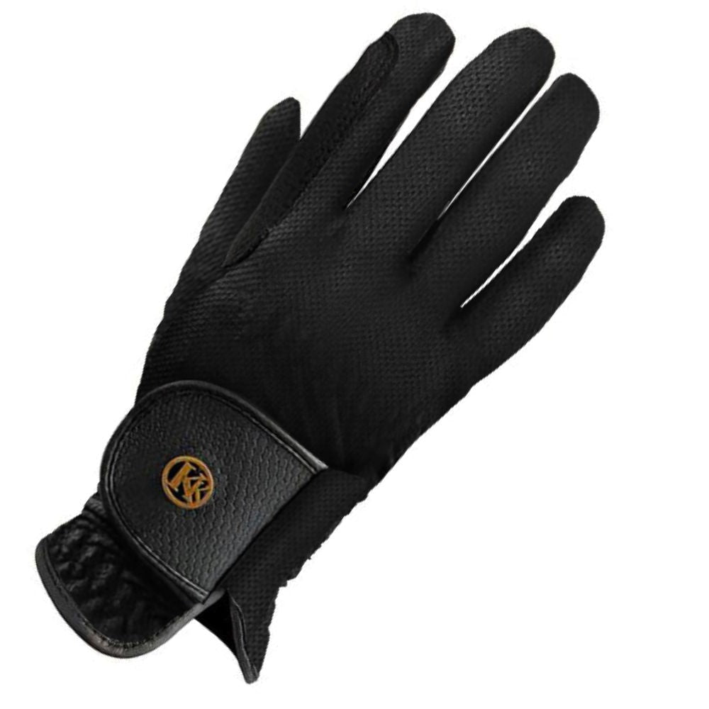 Kunkle Premium Mesh Gloves in Black - Women's 7.5