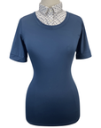Callidae Practice Shirt in Navy Daisies