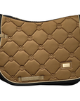 Equestrian Stockholm Jump Saddle Pad in Golden Brass