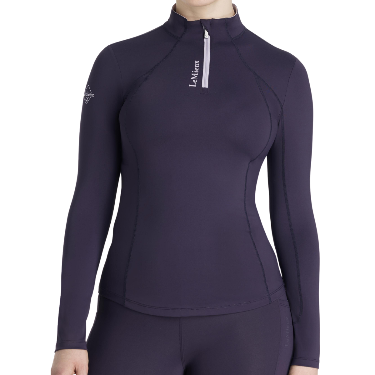 Lemieux 'Classique' Long Sleeve Baselayer in Juniper 