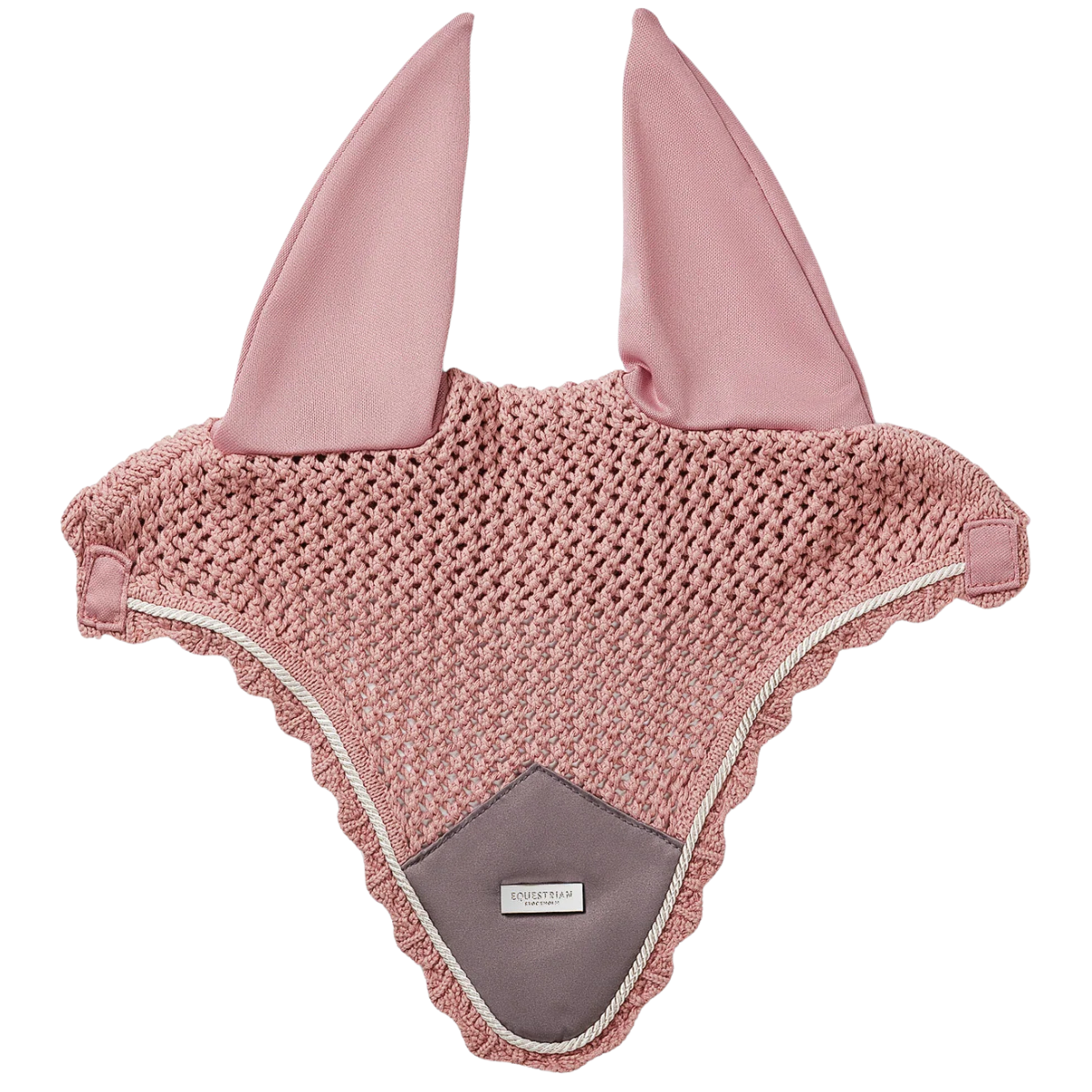 Equestrian Stockholm Ear Bonnet in Pink