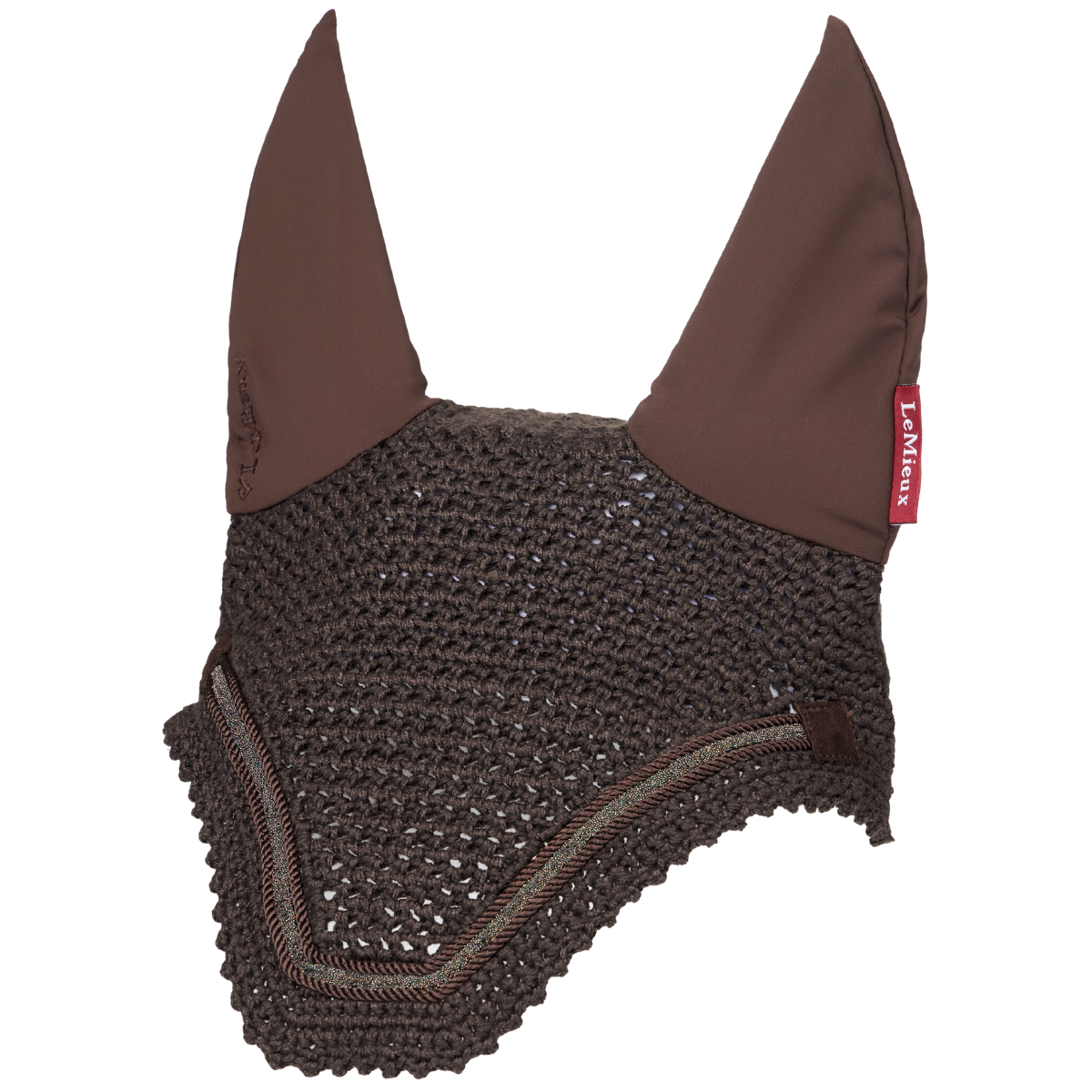 LeMieux Crystal Ear Bonnet in Brown