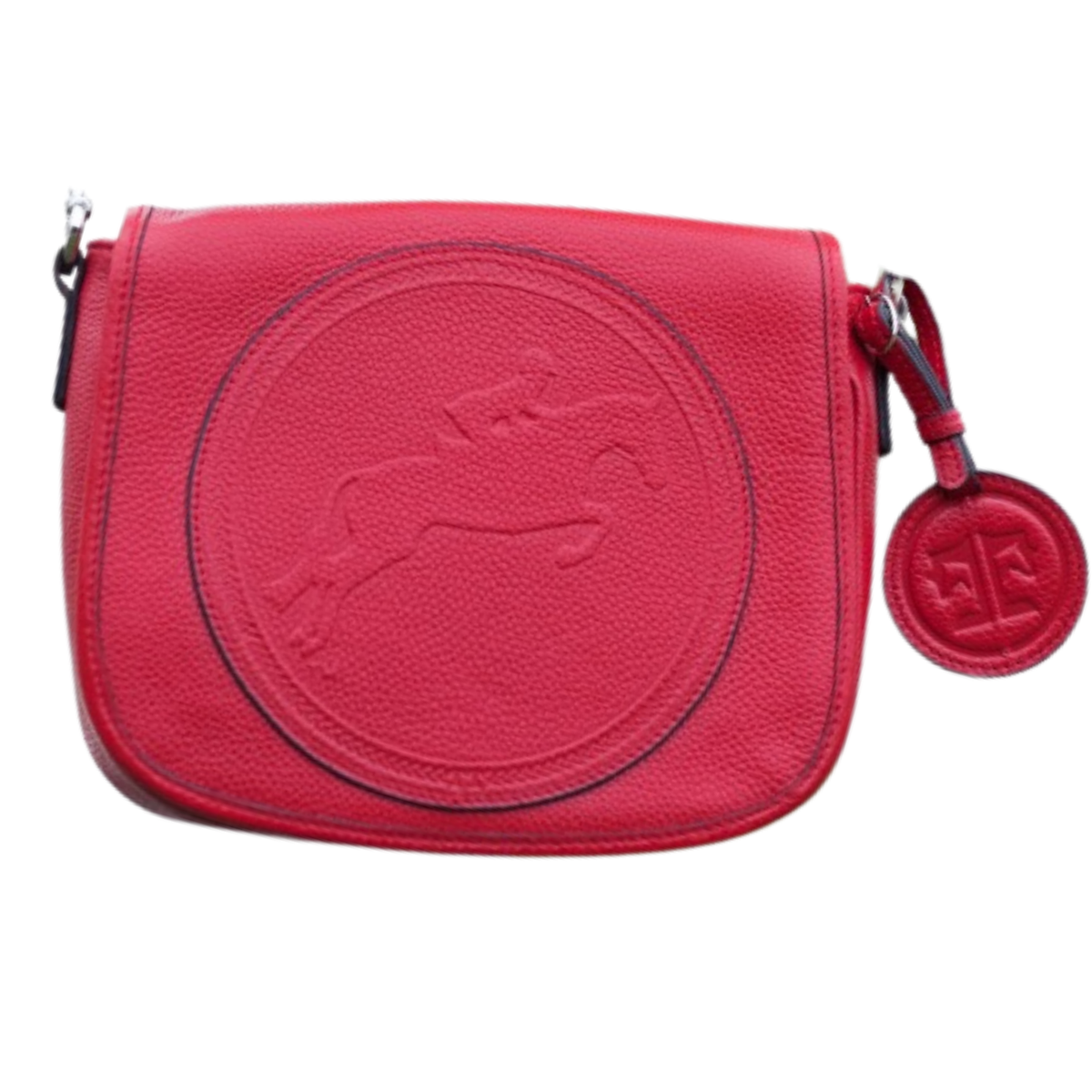 Tucker Tweed 'Camden' Hunter Jumper Cross Body Bag in Red