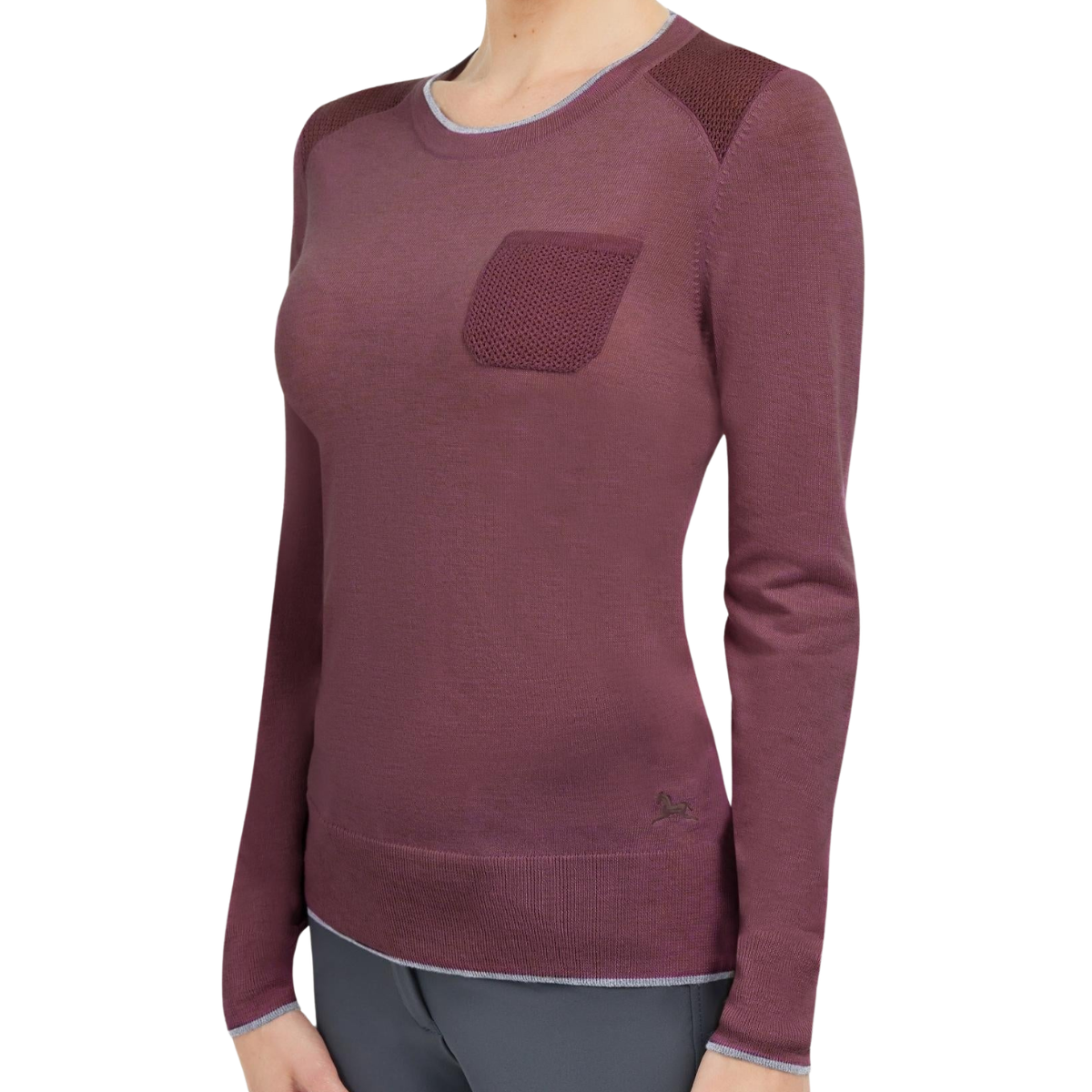RJ Classics 'Mollie' Sweater in Vintage Plum