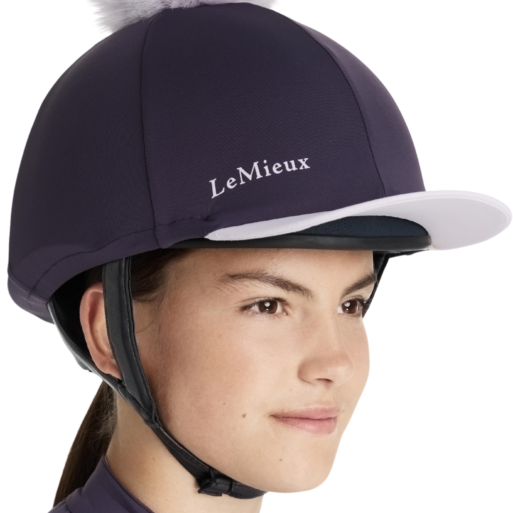 LeMieux 'Classique' Pom Hat Silk in Juniper