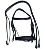 Butet 'Premium Hunter Noseband' Bridle in Black