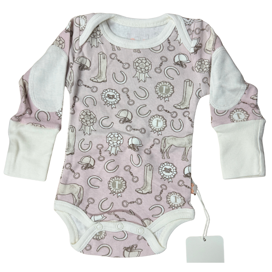 Mini Britches Long Sleeve Onesie in Let&#39;s Show