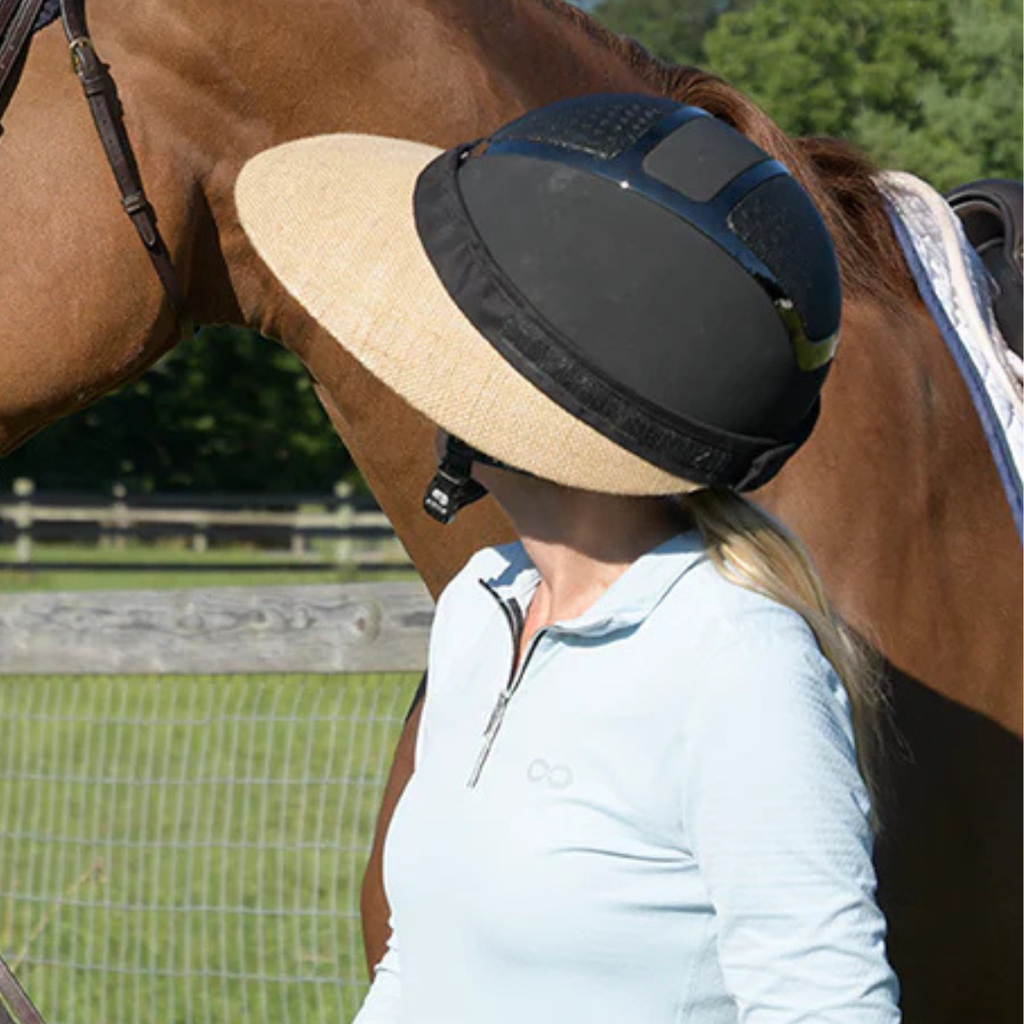 EquiVisor Natural Visor in Jute