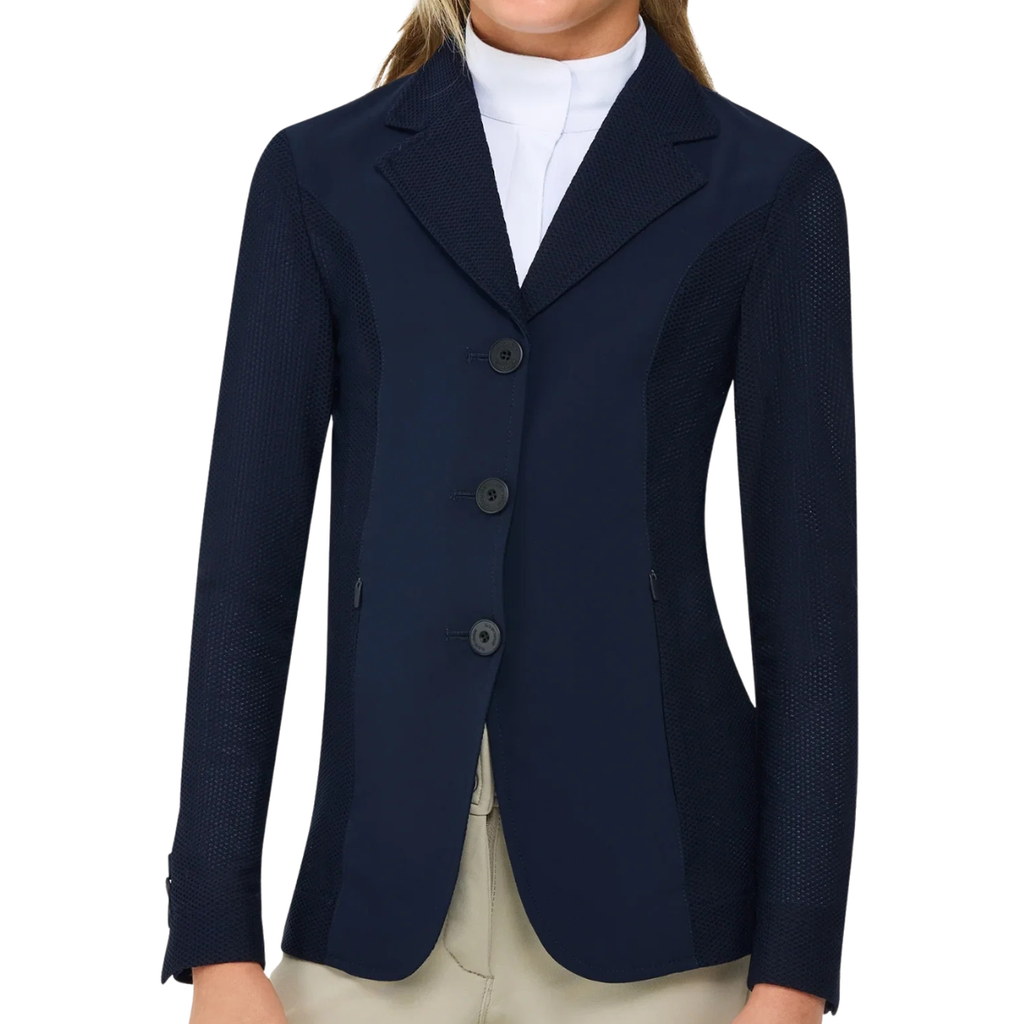 RJ Classics 'Harmony Jr.' Mesh Show Jacket in Navy