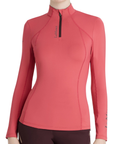 Lemieux 'Classique' Long Sleeve Baselayer in Cranberry