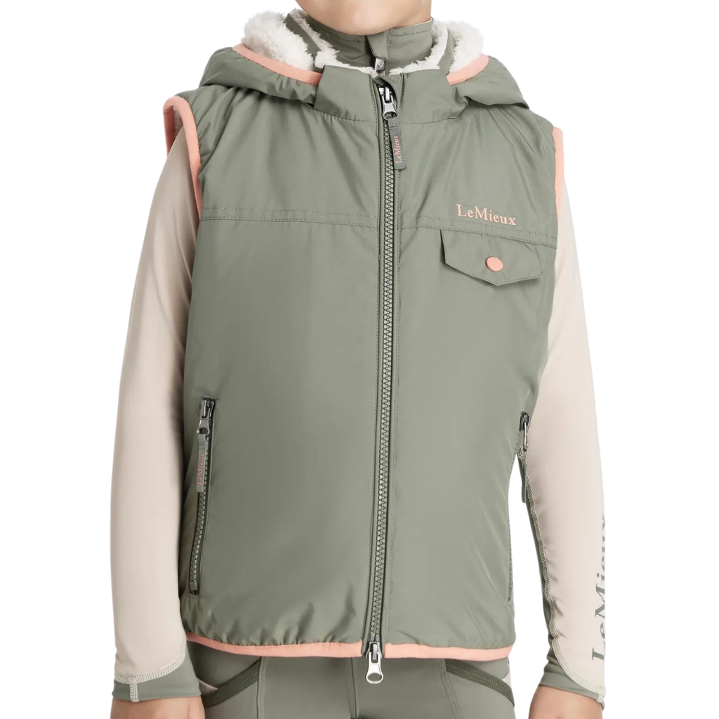 LeMieux Mini 'George' Gilet in Rosemary