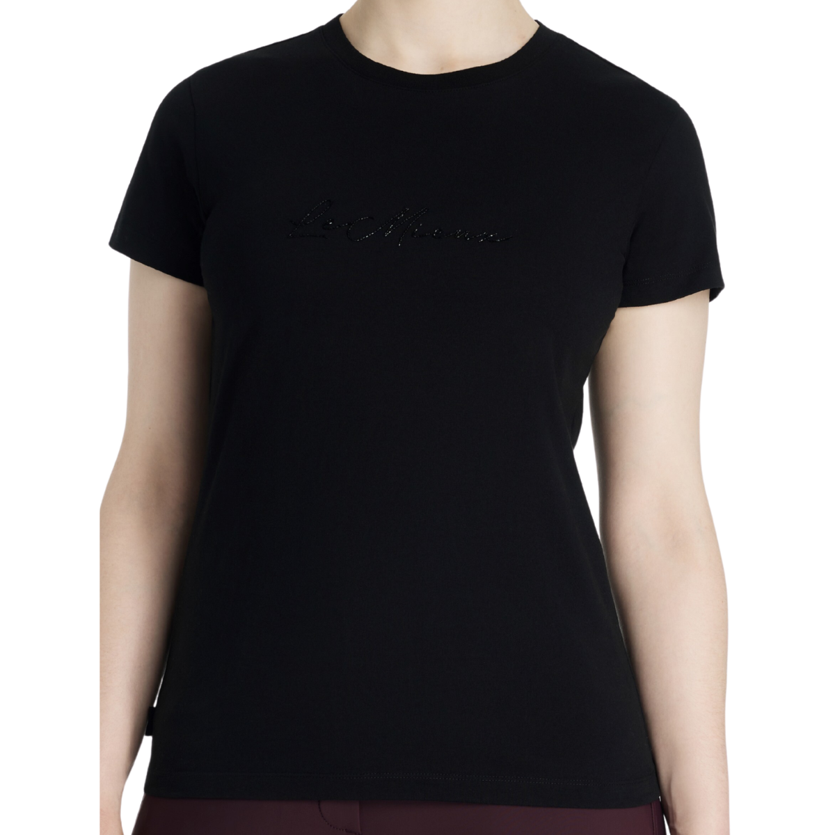 LeMieux 'Classique' Sparkle T-Shirt in Black