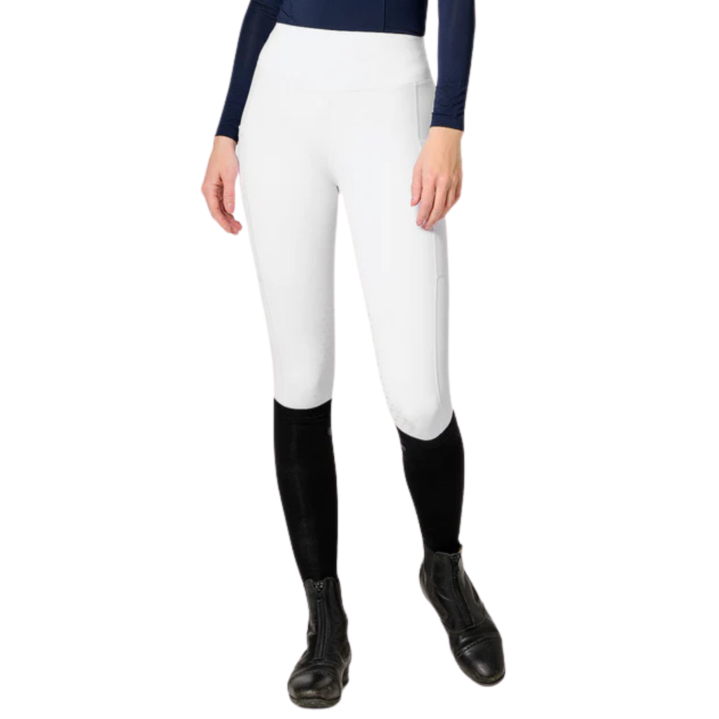Equestrian Stockholm 'Movement' Jump Riding Tights in White