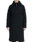 LeMieux 'Hayley' Longline Puffer Coat in Black